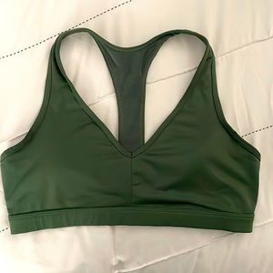 Victoria Secret Green Sports Bra - amazing condition!